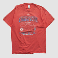 Boston Red Sox Alstyle 2007 T-shirt - Red - Vintage T-shirts