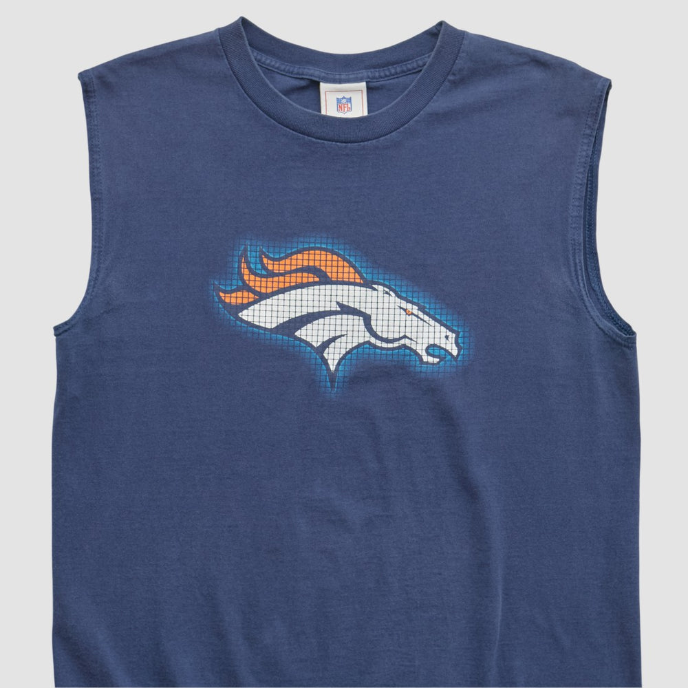 Denver Broncos NFL 2000s Tank - Navy Tanks