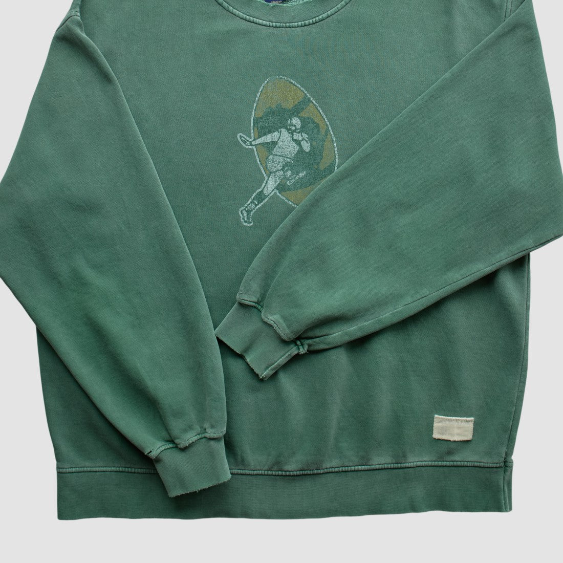 Green Bay Packers Reebok 2000s Pullover Sweatshirt - Green Pullover