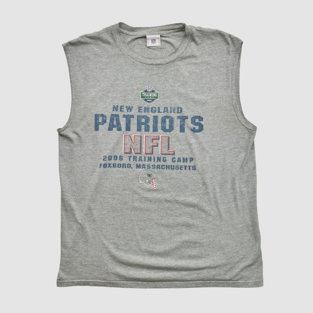 New England Patriots NFL 2006 Tank - Heather Gray Tanks