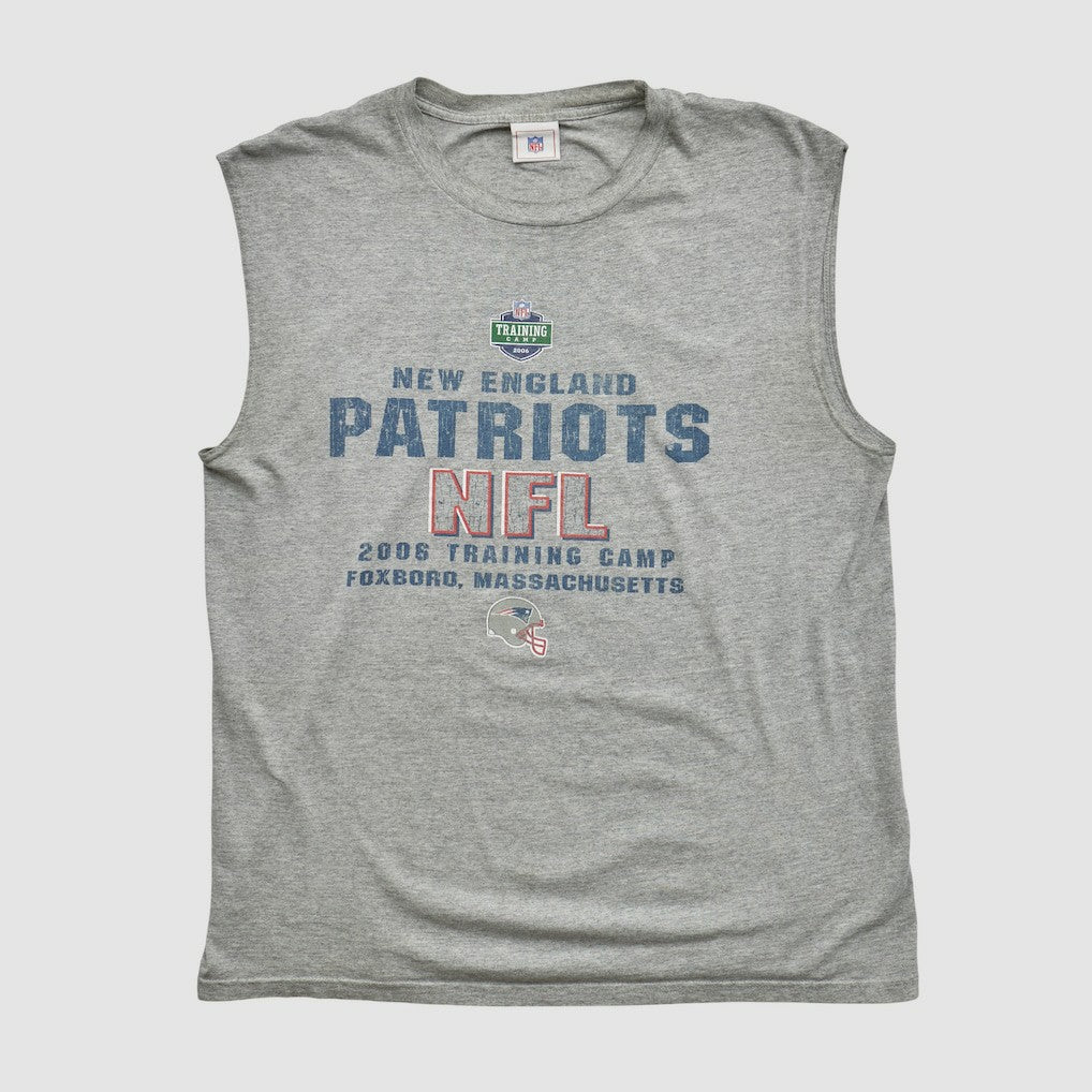 New England Patriots NFL 2006 Tank - Heather Gray Tanks
