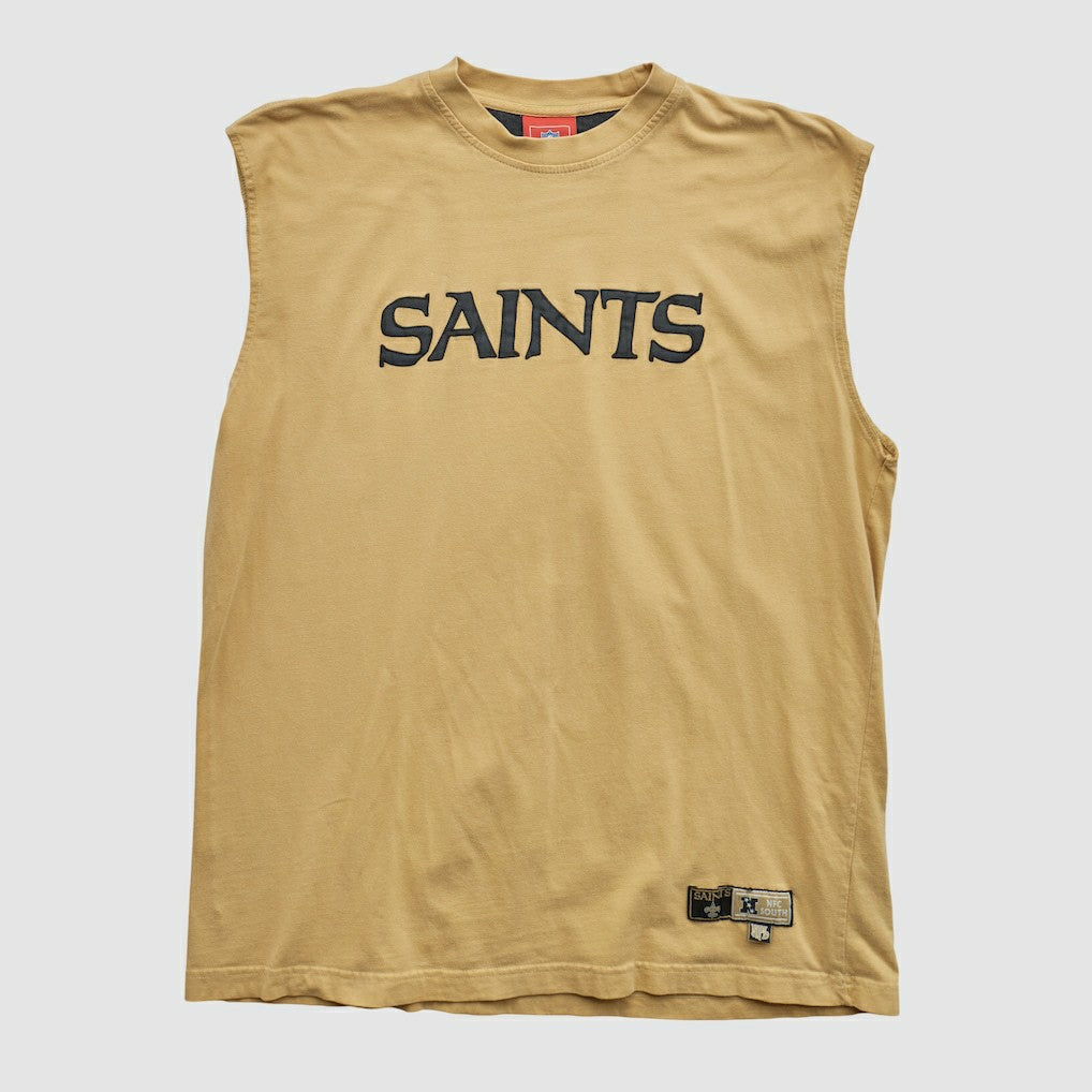 New Orleans Saints NFL 2000s Tank - Yellow Tanks