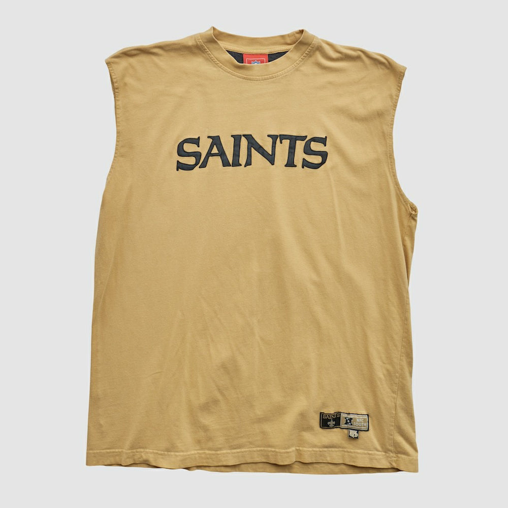 New Orleans Saints NFL 2000s Tank - Yellow Tanks