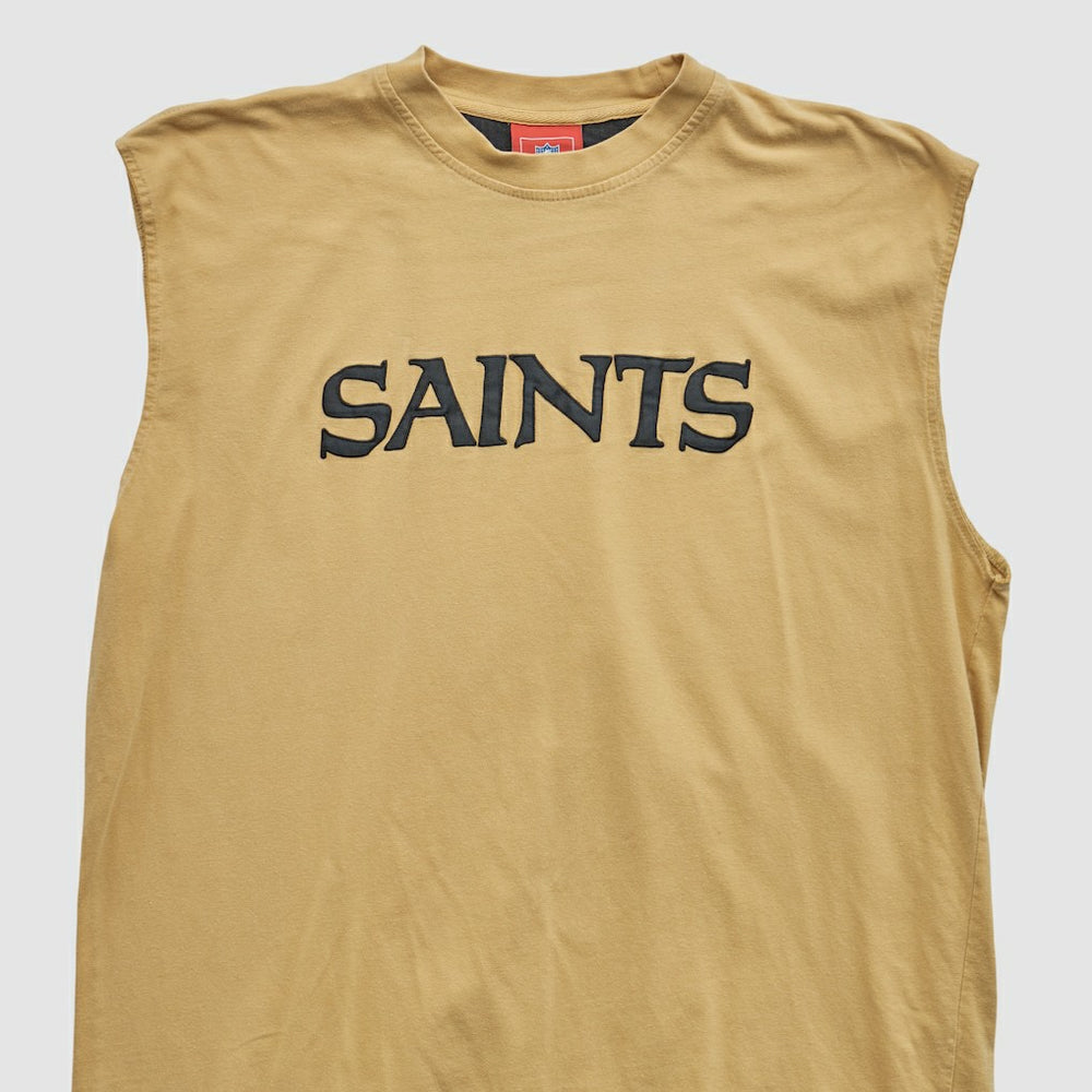 New Orleans Saints NFL 2000s Tank - Yellow Tanks