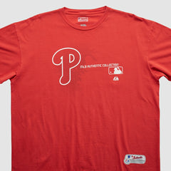Philadelphia Phillies Majestic 2000s T-shirt - Red - 2XVintage T-shirts