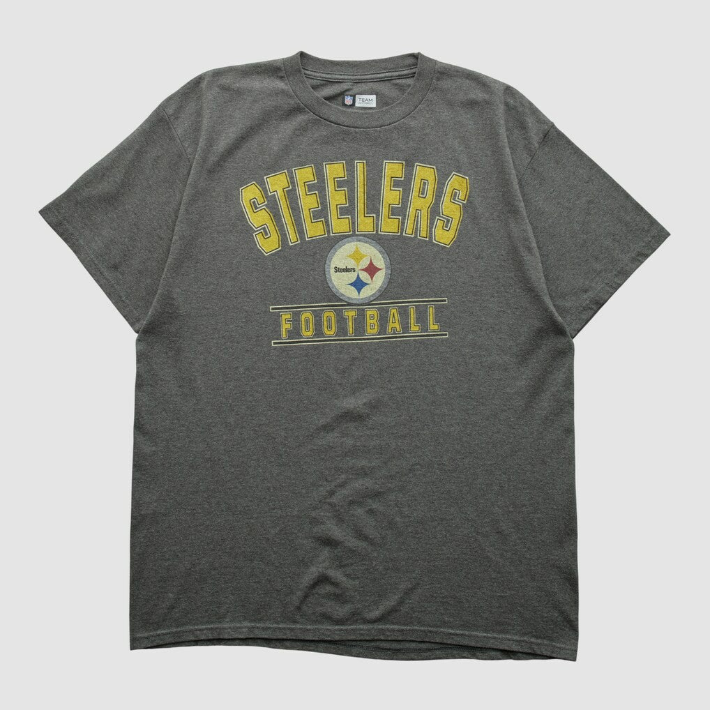 Pittsburgh Steelers NFL 2010s T-shirt - Dark Heather Gray T-shirts