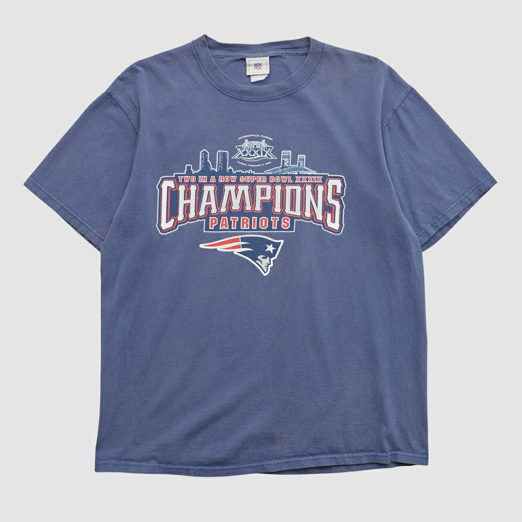 New England Patriots NFL 2005 T-shirt - Blue T-shirts
