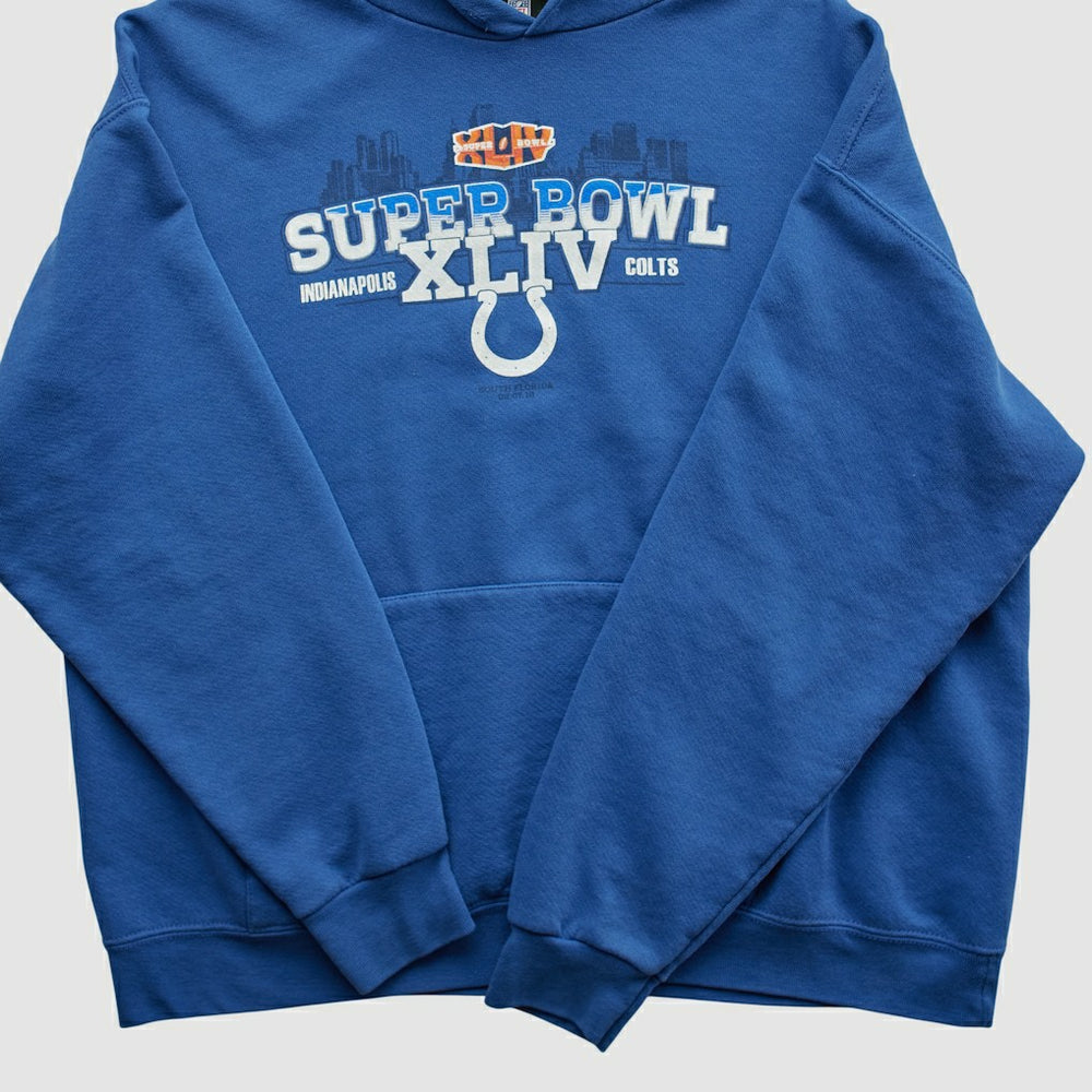 Indianapolis Colts NFL 2010 Hooded Pullover Sweatshirt - Blue Pullover
