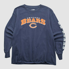 Chicago Bears NFL 2010s Long Sleeve T-shirt - Navy T-shirts