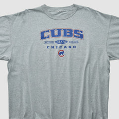 Chicago Cubs 2000s T-shirt - Heather Gray - 2XVintage T-shirts