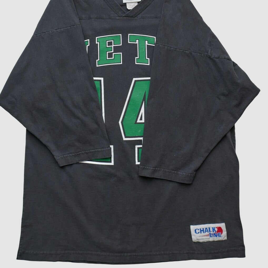 New York Jets Chalk Line 90s T-shirt - Black T-shirts