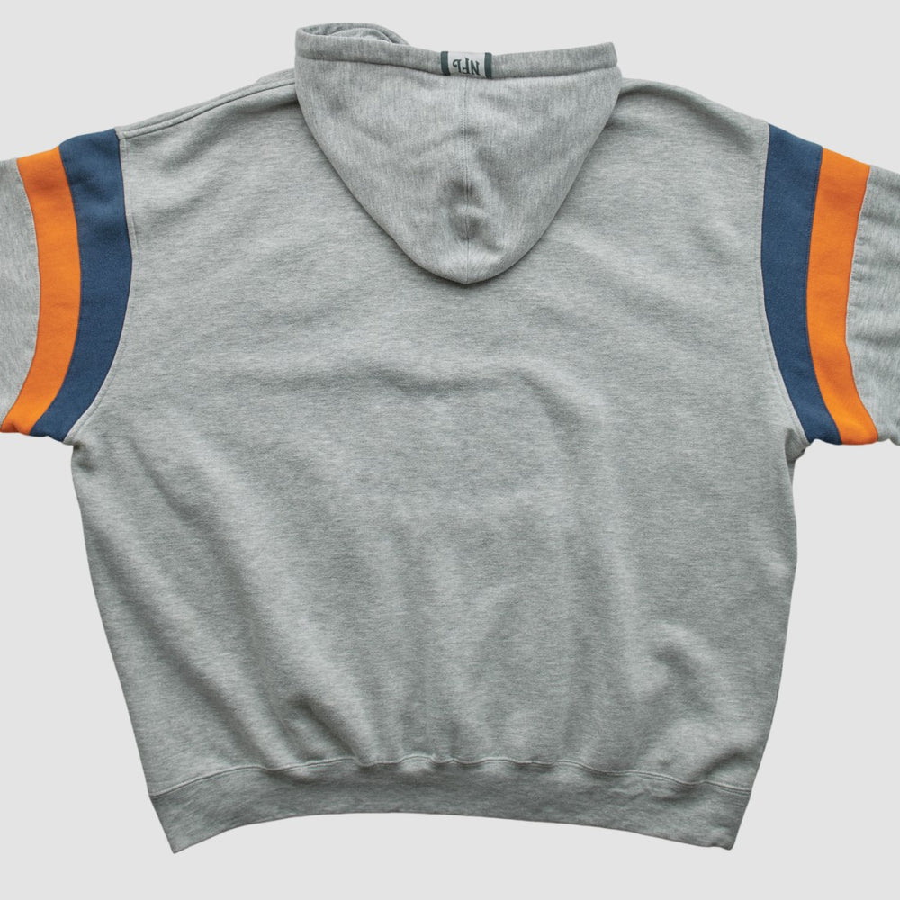 Denver Broncos NFL 2000s Hooded Pullover Sweatshirt - Heather Gray Pullover
