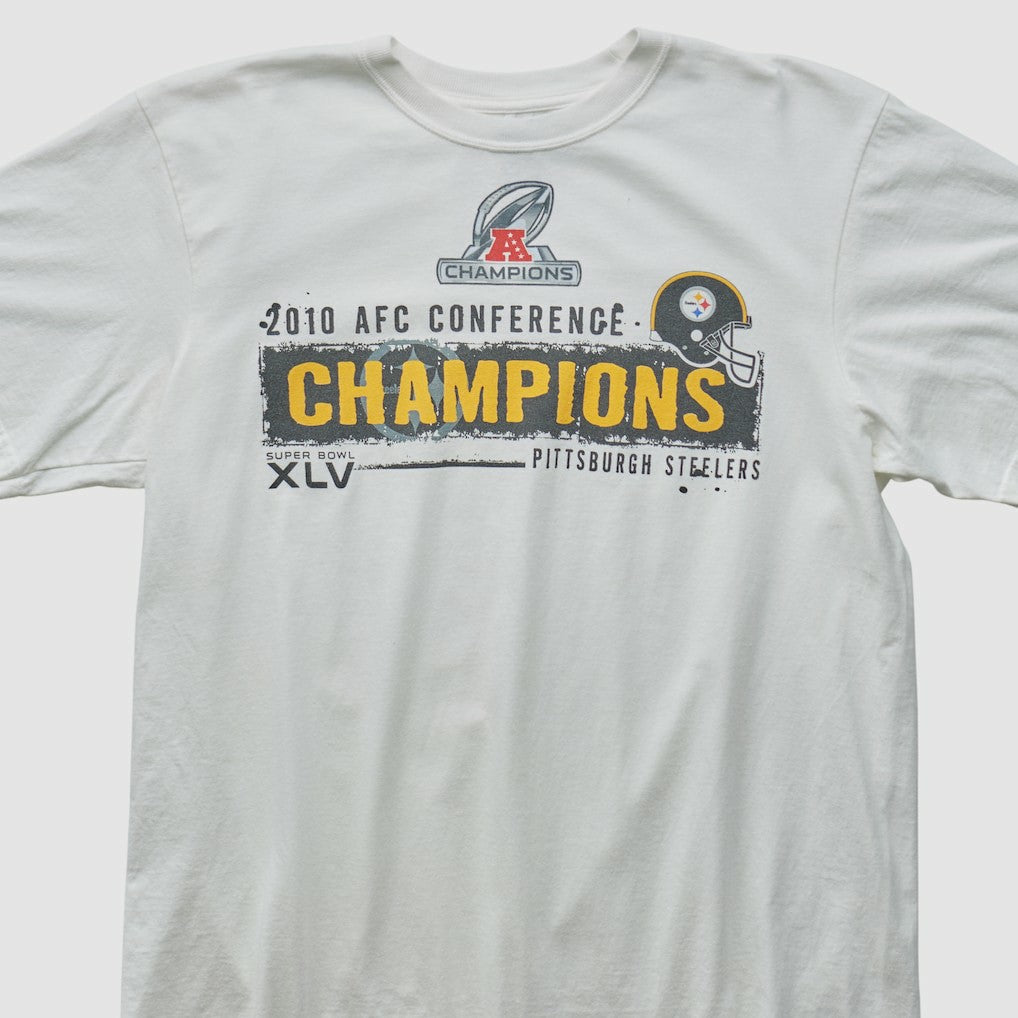 Pittsburgh Steelers Reebok 2010 T-shirt - White T-shirts
