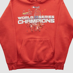 St. Louis Cardinals Lee Apparel 2006 Hooded Pullover Sweatshirt - Red - Vintage Pullover