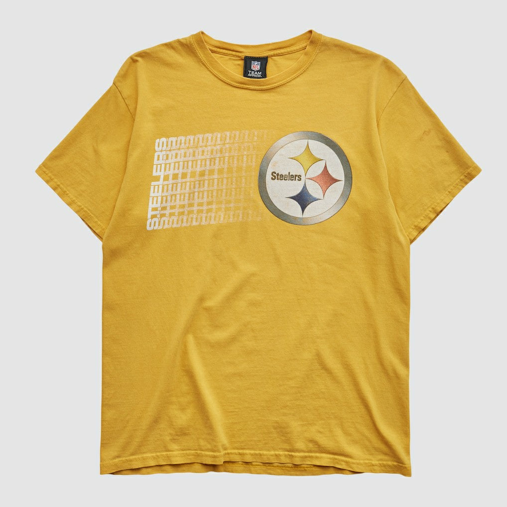 Pittsburgh Steelers NFL 2010s T-shirt - Yellow T-shirts