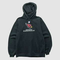 Arizona Cardinals Reebok 2000s Hooded Pullover Sweatshirt - Black Pullover