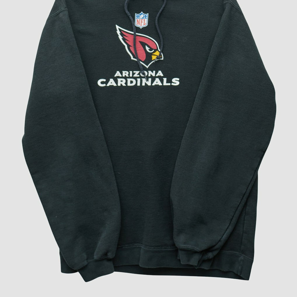 Arizona Cardinals Reebok 2000s Hooded Pullover Sweatshirt - Black Pullover