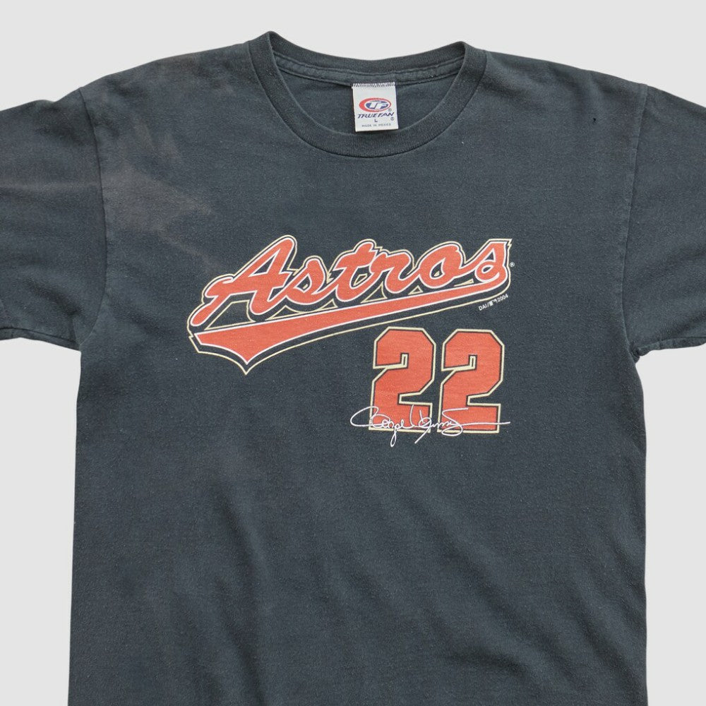 Houston Astros True Fan 2000s T-shirt - Black - XVintage T-shirts