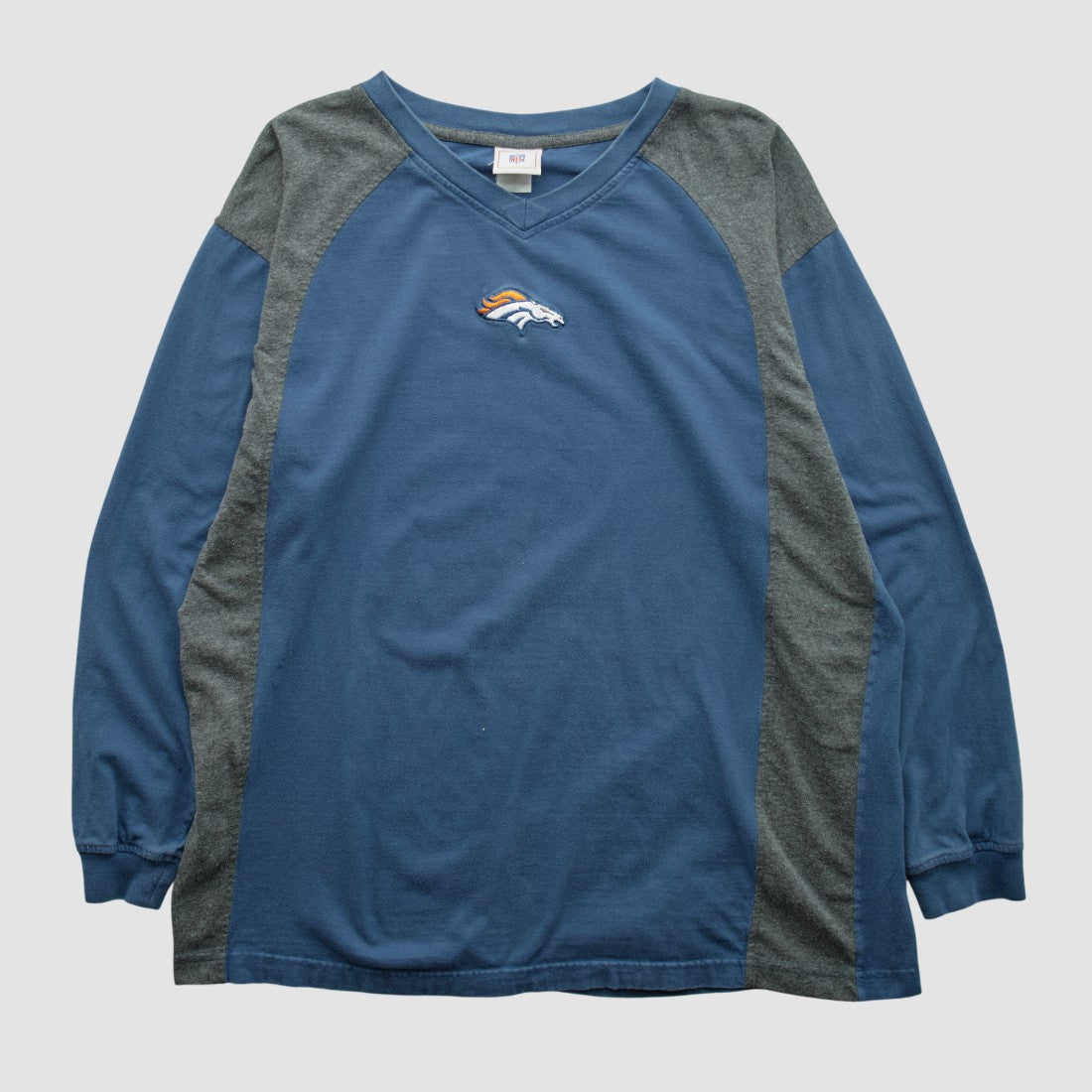 Denver Broncos NFL 2000s Long Sleeve T-shirt - Navy T-shirts