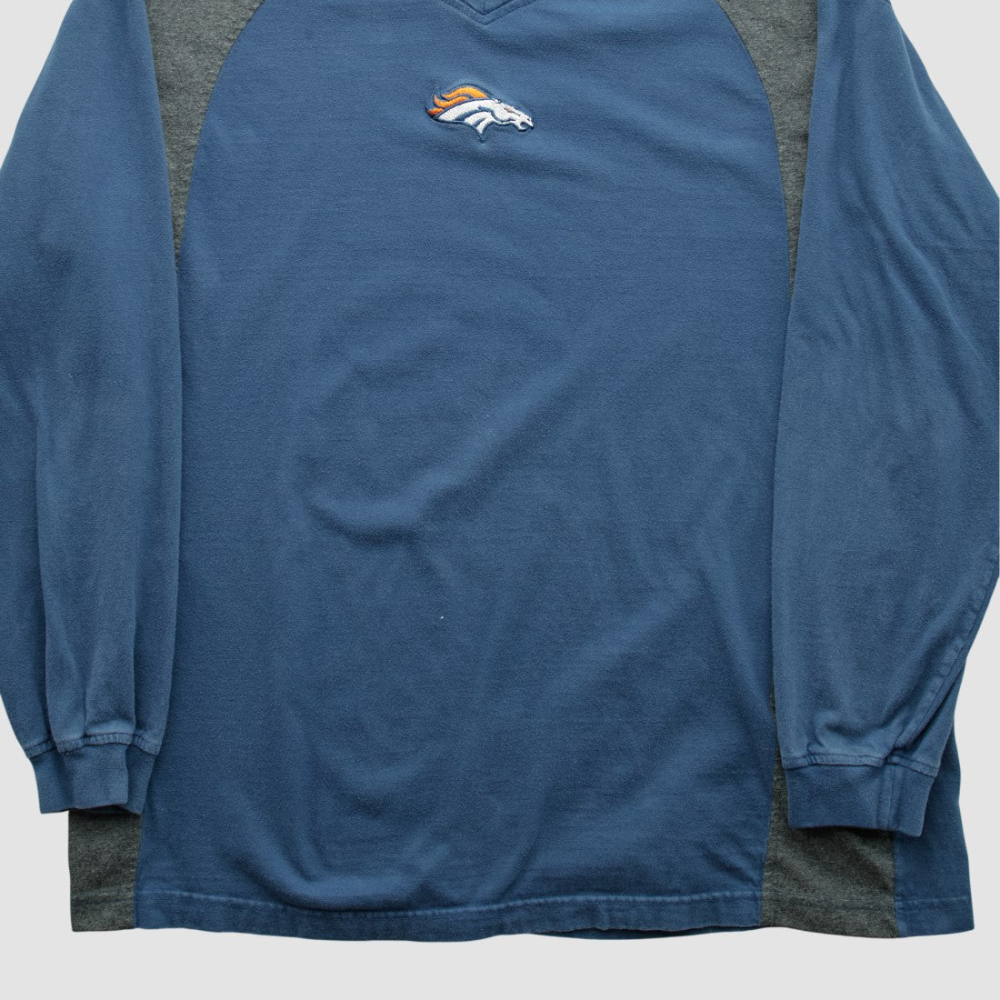 Denver Broncos NFL 2000s Long Sleeve T-shirt - Navy T-shirts