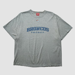 Denver Broncos NFL 2000s T-shirt - Heather Gray T-shirts