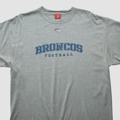 Denver Broncos NFL 2000s T-shirt - Heather Gray T-shirts
