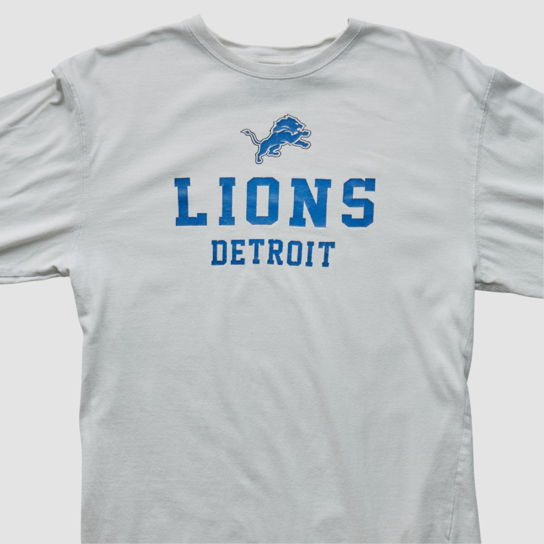 Detroit Lions NFL 2000s Long Sleeve T-shirt - White T-shirts