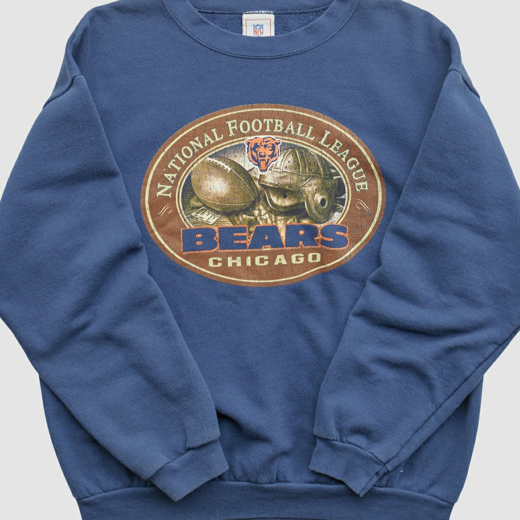 Chicago Bears NFL 2000s Pullover Sweatshirt - Blue Pullover