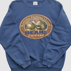 Chicago Bears NFL 2000s Pullover Sweatshirt - Blue Pullover
