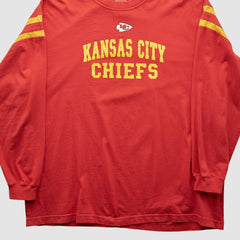 Kansas City Chiefs NFL 2000s Long Sleeve T-shirt - Red T-shirts