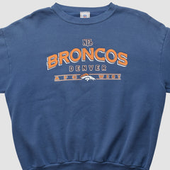 Denver Broncos NFL 2000s Pullover Sweatshirt - Navy Pullover