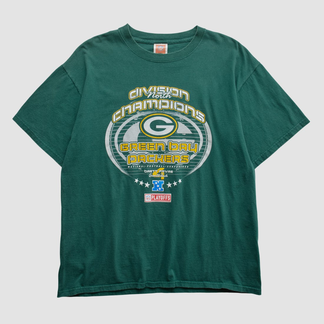 Green Bay Packers NFL 2000s T-shirt - Green T-shirts