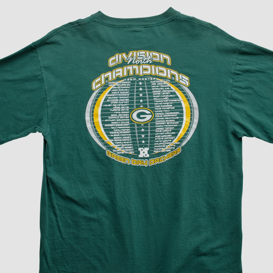 Green Bay Packers NFL 2000s T-shirt - Green T-shirts