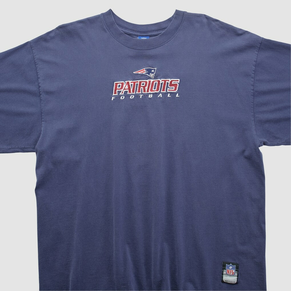 New England Patriots Reebok 2000s T-shirt - Navy T-shirts