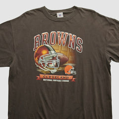 Cleveland Browns NFL 2000s T-shirt - Brown T-shirts