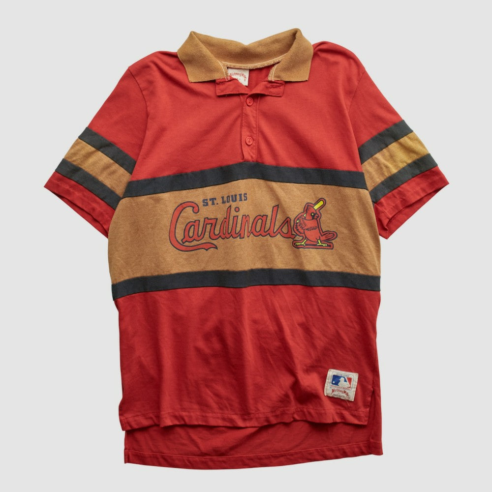 St. Louis Cardinals Nutmeg Mills 90s T-shirt - Red - Vintage T-shirts