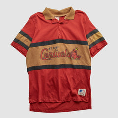 St. Louis Cardinals Nutmeg Mills 90s T-shirt - Red - Vintage T-shirts