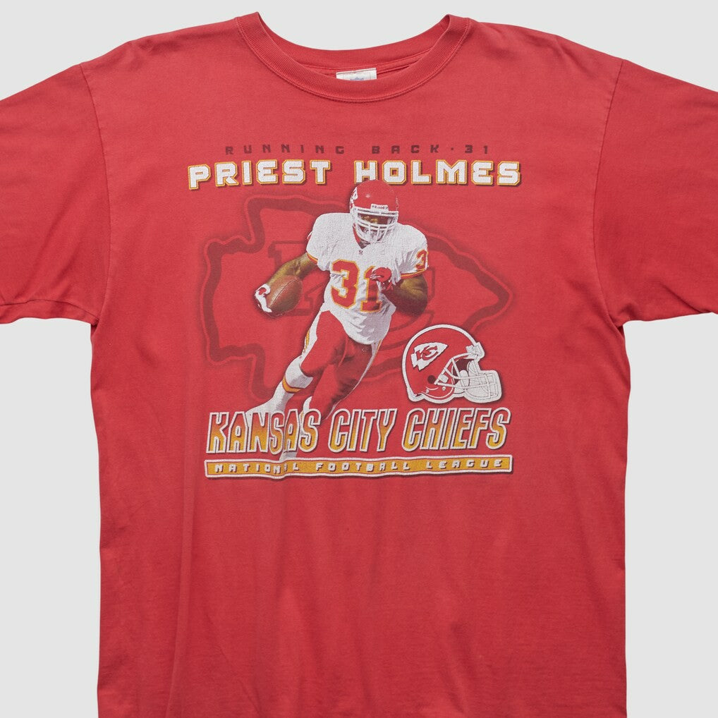 Priest Holmes NFL 2000s T-shirt - Red T-shirts