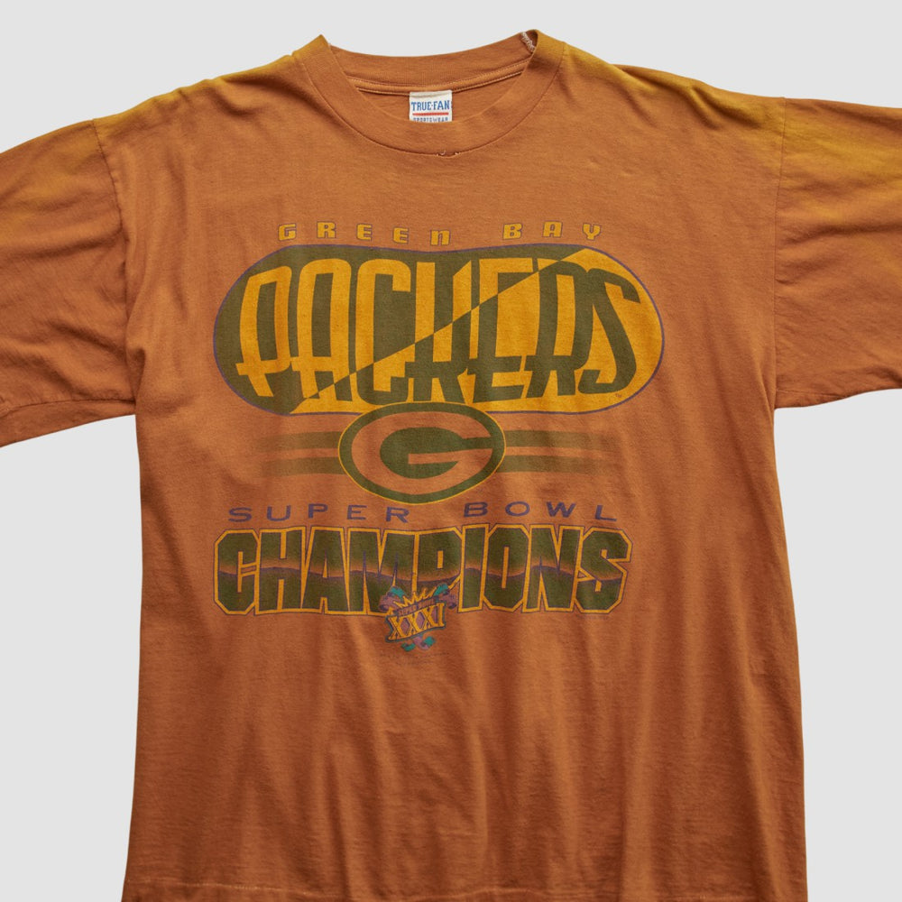 Green Bay Packers True Fan 1997 T-shirt - Clay T-shirts