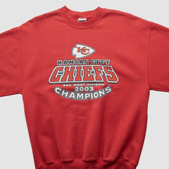Kansas City Chiefs Jerzees 2003 Pullover Sweatshirt - Red Pullover