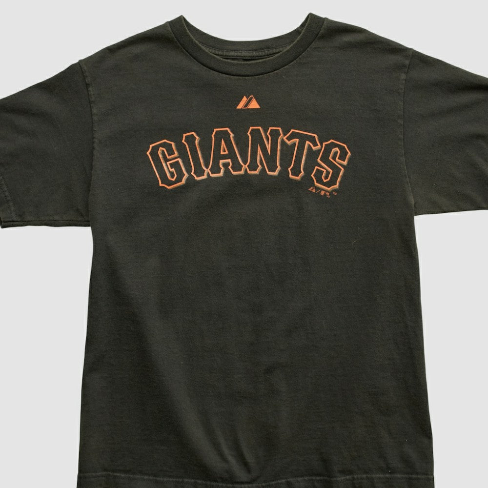 San Francisco Giants Majestic 2000s T-shirt - Black - Yth Vintage T-shirts