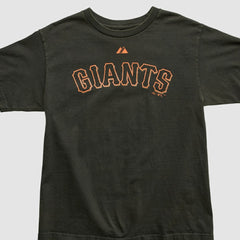 San Francisco Giants Majestic 2000s T-shirt - Black - Yth Vintage T-shirts