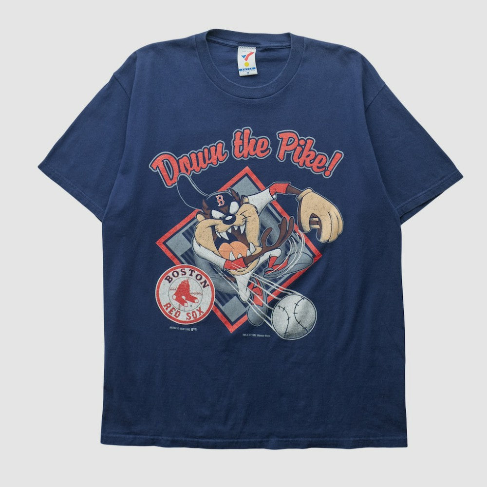 Boston Red Sox Artex Sportswear 1993 T-shirt - Navy - Vintage T-shirts
