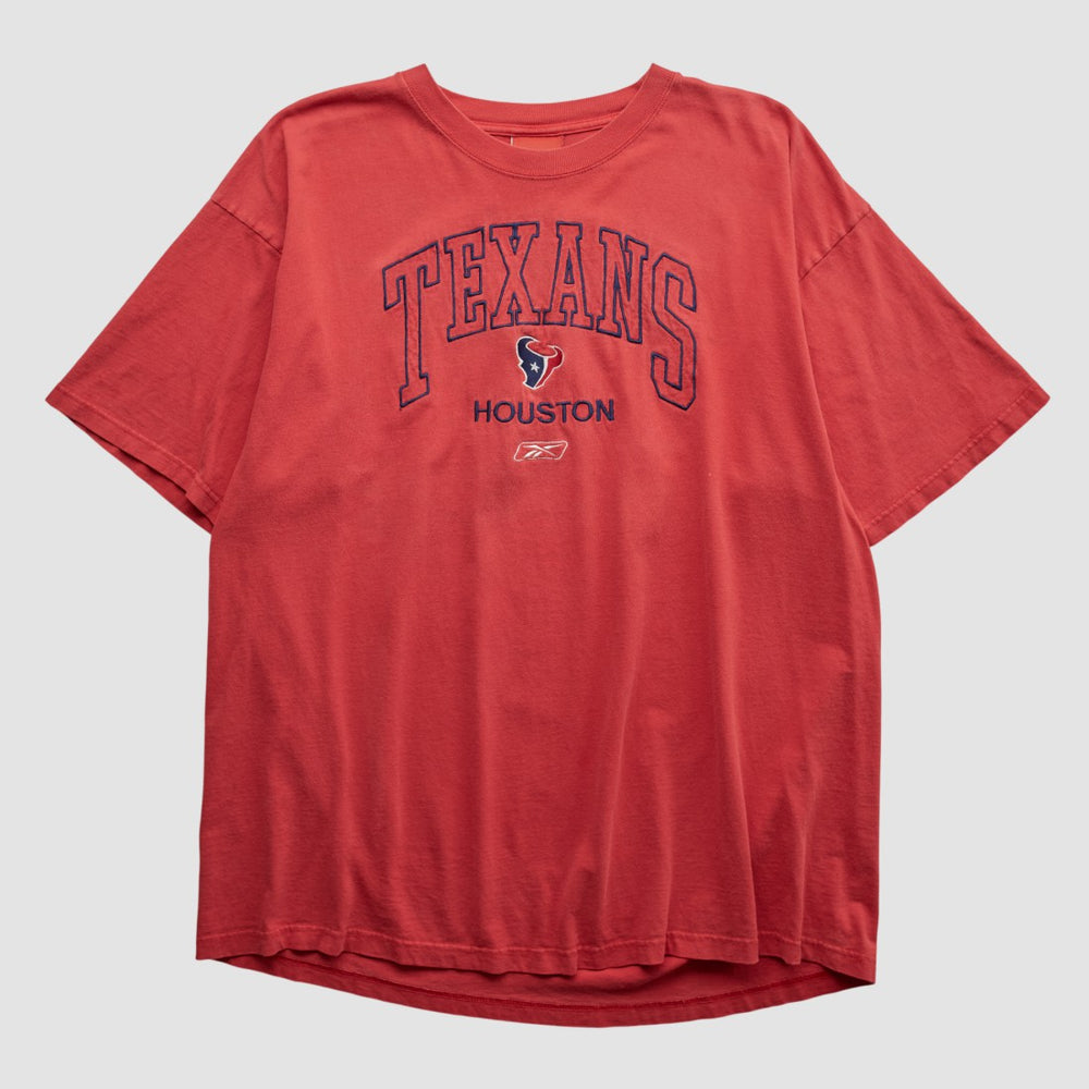 Houston Texans Reebok 2000s T-shirt - Red T-shirts