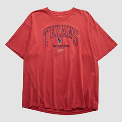 Houston Texans Reebok 2000s T-shirt - Red T-shirts