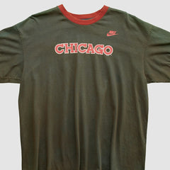 Chicago Bulls 2000s T-shirt Olive Vintage - Nike outlet