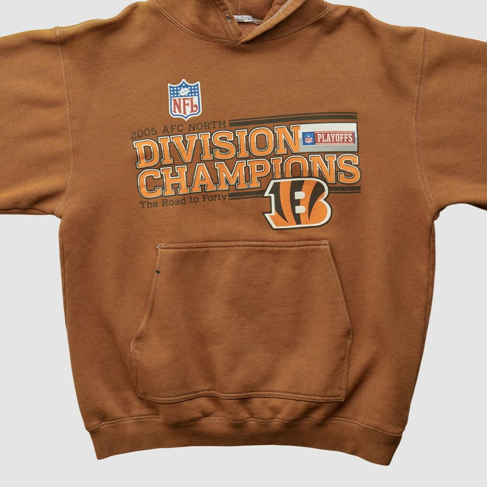 Cincinnati Bengals 2005 Hooded Pullover Sweatshirt - Clay Pullover