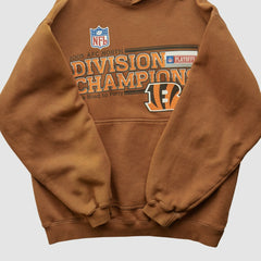 Cincinnati Bengals 2005 Hooded Pullover Sweatshirt - Clay Pullover