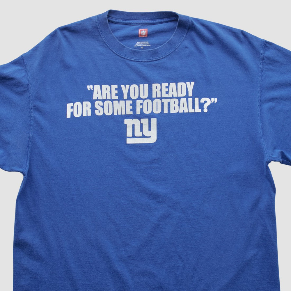 New York Giants NFL 2000s T-shirt - Blue T-shirts