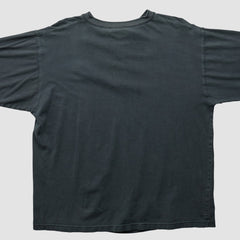 Green Bay Packers Logo 7 90s Long Sleeve T-shirt - Black T-shirts